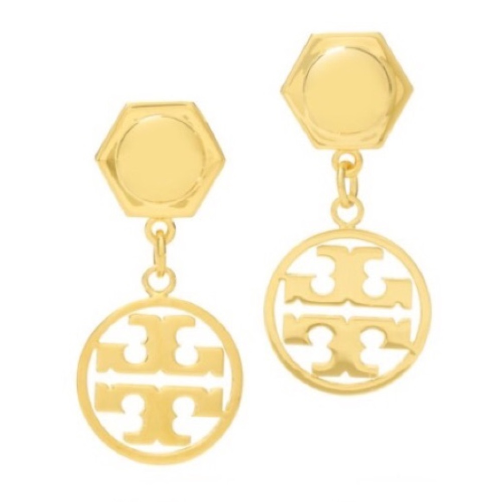 Tory Burch Logo Dangle Earring
